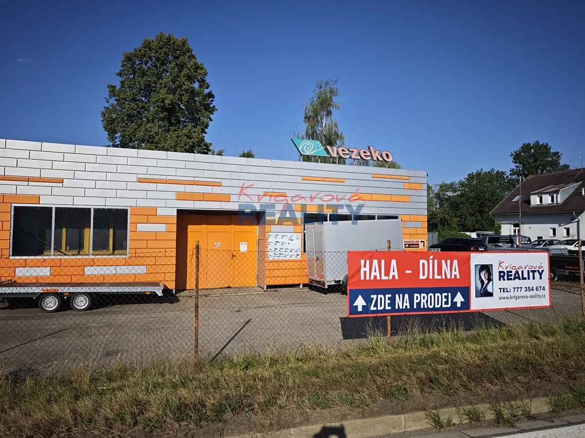 Prodej výrobní haly, prostoru 380 m²